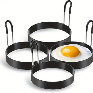1/2/3/4/5/6/7pcs Nonstick Stainless Steel Egg Rings
