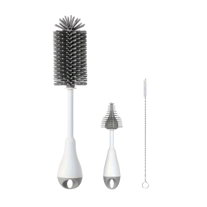 3 in 1 Silicone Milk Feeding Bottle Brushes Set