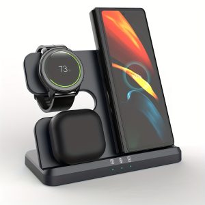 Wireless Charger : 3in 1 Wireless Charging Station for Watch