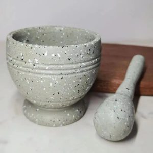 1 Set of Grinder and Pestle Kitchen Garlic Bowl