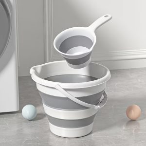 2pcs/Set Portable Water Bucket