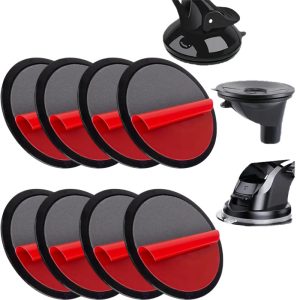 1pc/3pcs/8pcs Circular Sticky Suction Cup Base Adapter Plate