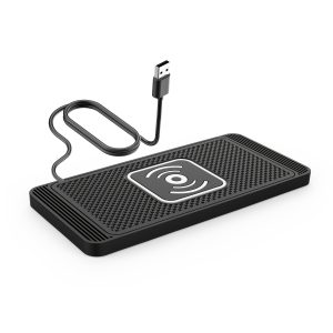 Rubber Anti-Slip Pad Car Wireless Charger