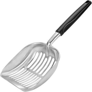 Cat litter shovel, long-handled cat shovel