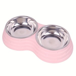 Stainless Steel Double Pet Bowls For Dogs
